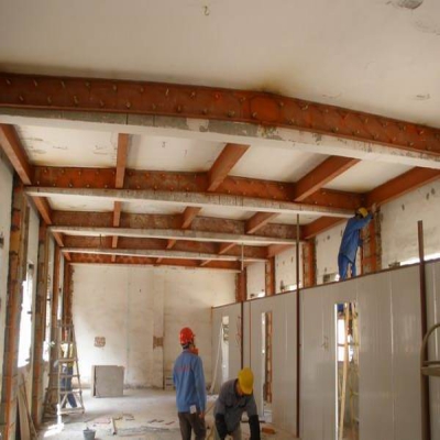 粘鋼板網(wǎng)加固預(yù)制樓板板底性能/武漢加固公司